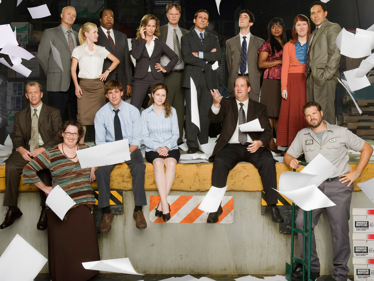 Here’s a photo of the original cast of “The Office”