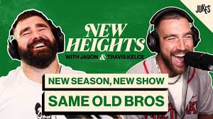 The Kelce brothers talk about sports as well as their personal lives on their shared podcast, and people tune in every week just to hear them have a conversation.

