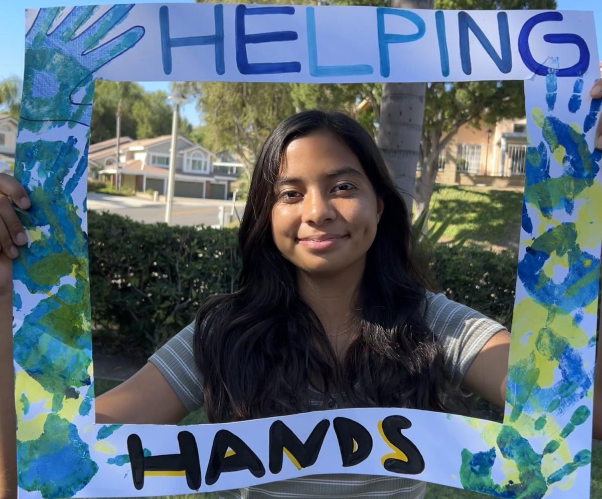 Sophomore Samantha Hernandez spearheaded the new club, Helping Hands. Its mission is to help provide food and raise awareness to underprivileged families and homeless. 
