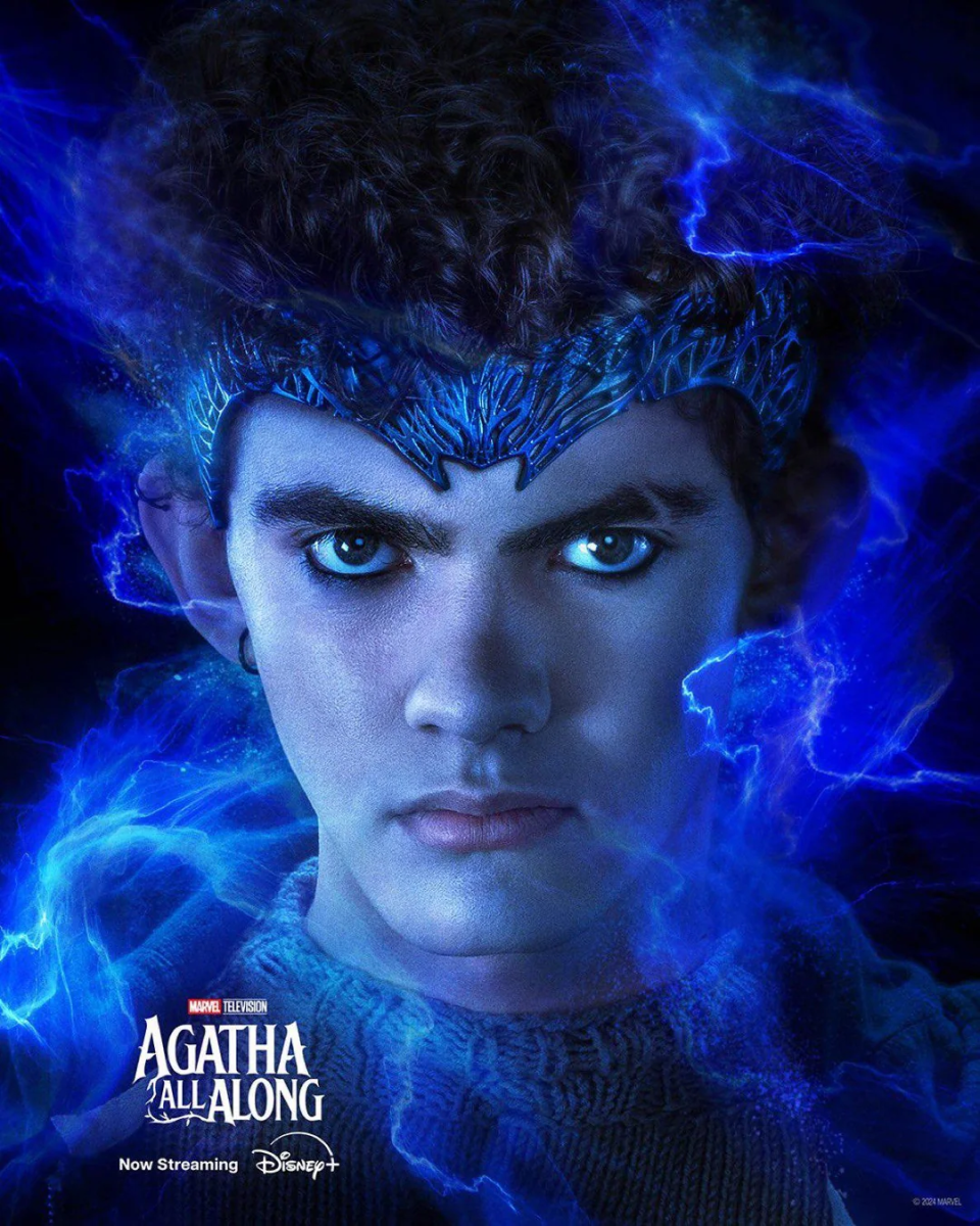 The official poster by Marvel reveals Teen’s identity as Billy Maximoff, also known as Wiccan.