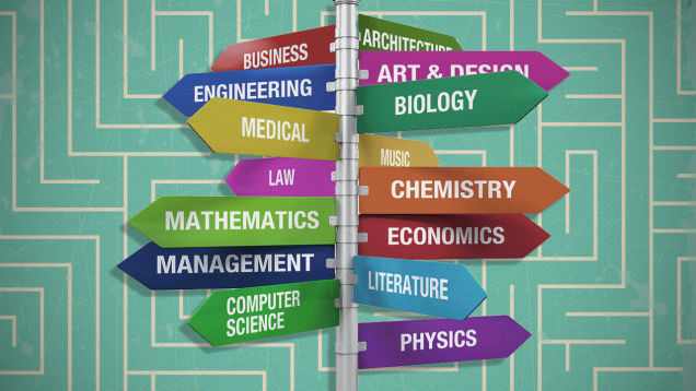  The many different paths students can take in their college years.
