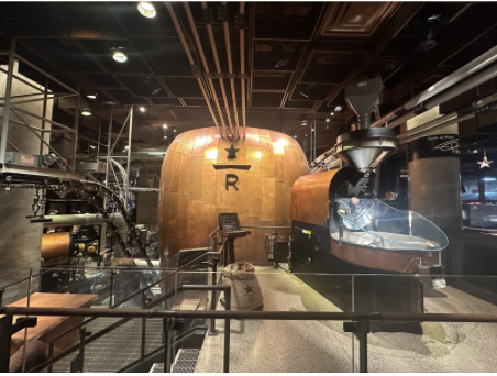 The New York City Starbucks Reserve Roastery is one of the six reserves and has many unique qualities such as special merchandise, drinks, and coffee beans.