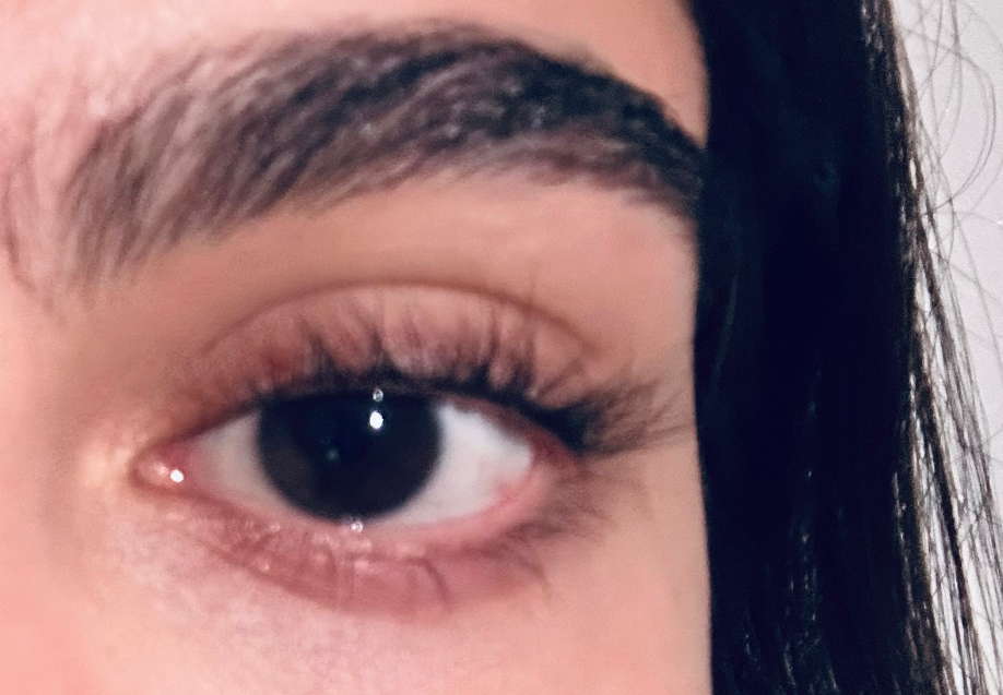 The eye of someone who may be in love. Photo used with permission from Regina Gallegos.