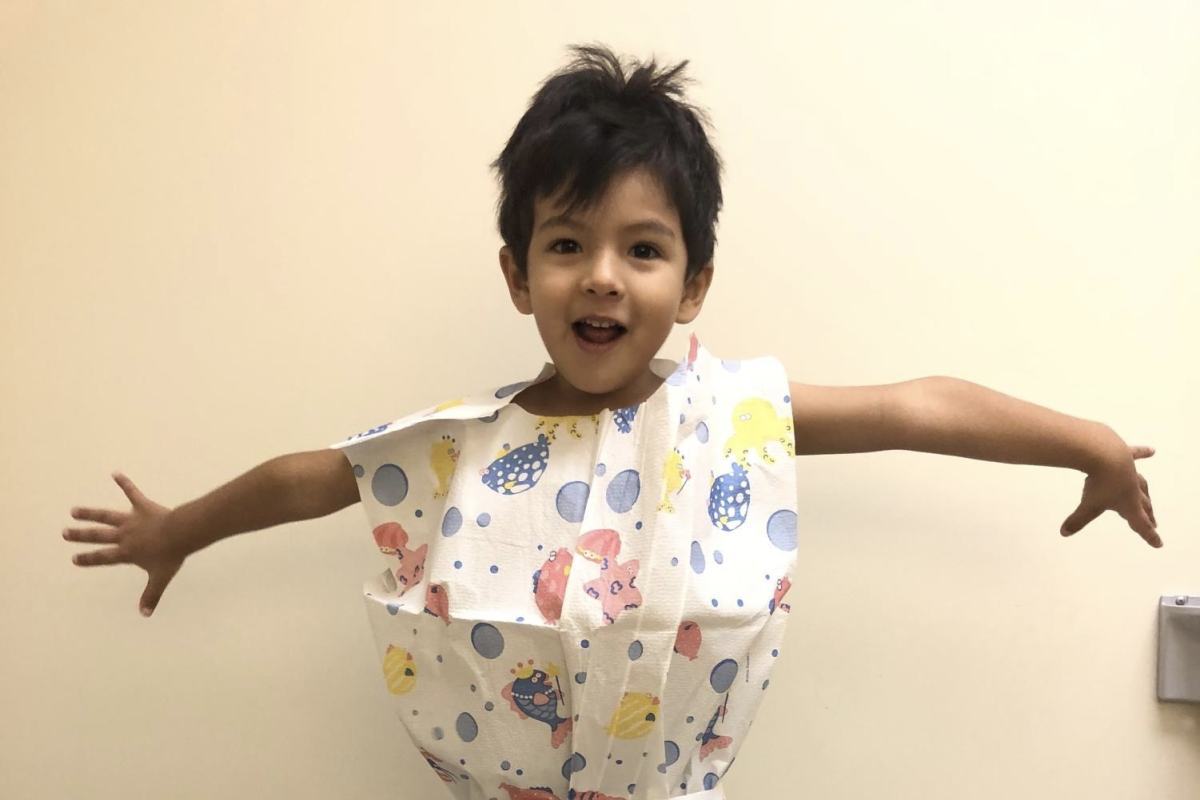 At just 4 years old, Jacob Rodriguez prepares for another allergy check-up to monitor his reactions and keep him safe.