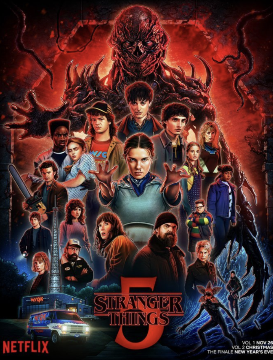 This is the official cast poster for season 5. There are several recurring characters, along with some new faces. Photo from Netflix.