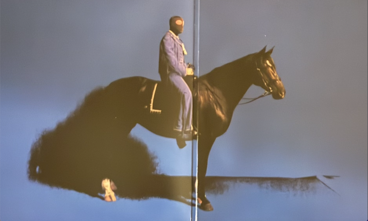  Included in the vinyl of one of his albums, Bad Bunny sits on a horse, which includes his song “Monaco.”