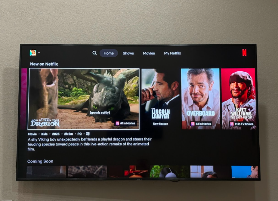 Netflix is currently the largest streaming service with over 325 million subscribers. 