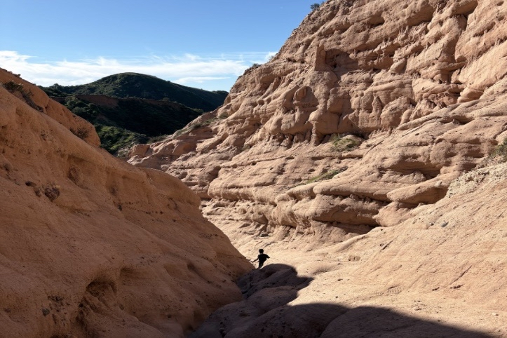 Red Rock Canyon is the perfect trail for beginner hikers and is located in Orange County. 