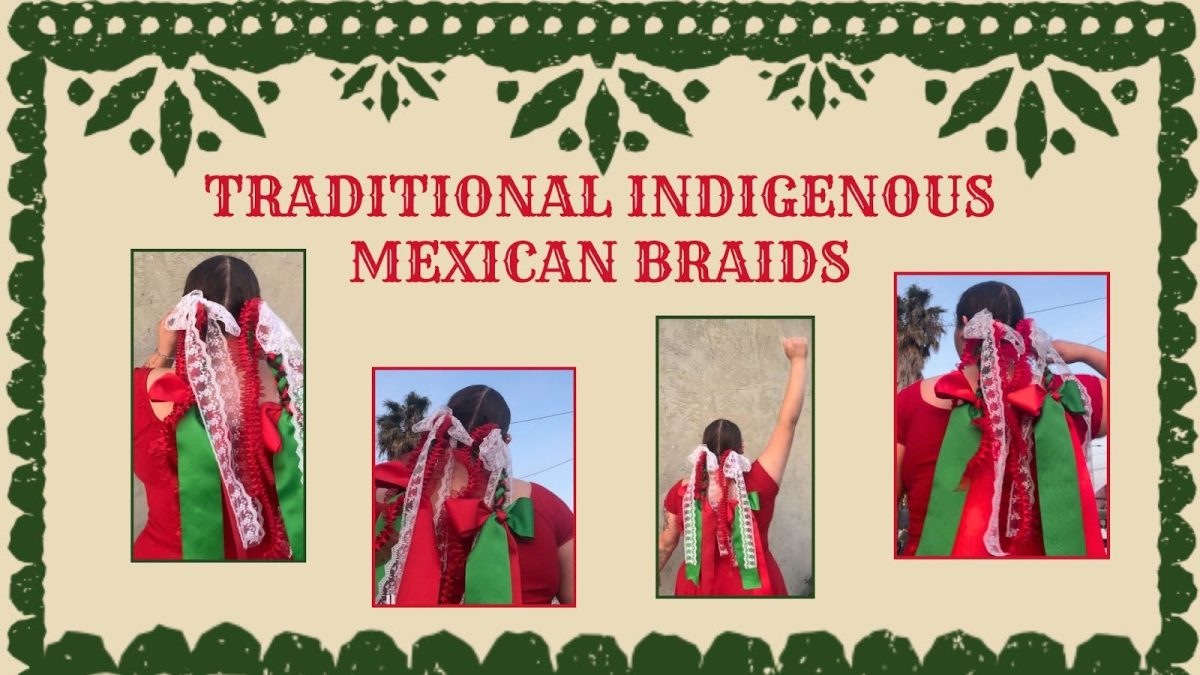 Perla Valenzuela wears traditional Mexican braids, vibrant and full of life. Photos used with permission from Perla Valenzuela.