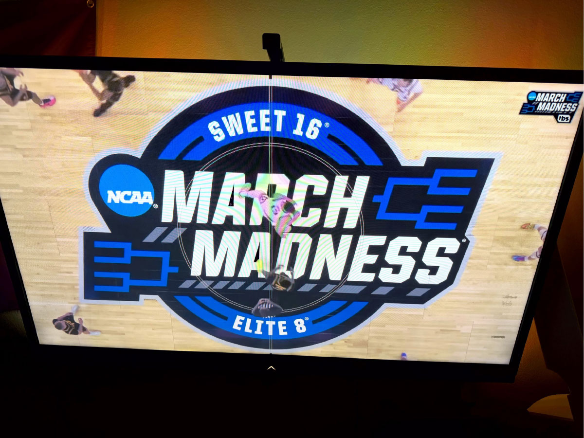The opening tip, in round one before the madness begins