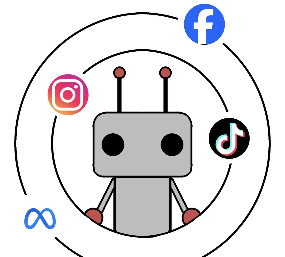 Artificial Intelligence (AI) is increasingly taking over social media platforms by controlling algorithms, moderating content, and shaping what users see on their feed.
