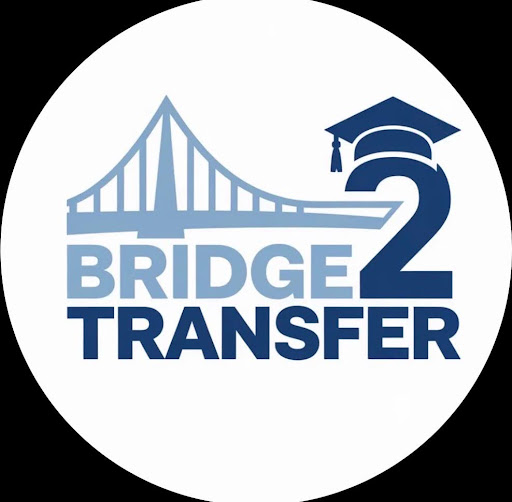 This is the logo on their TikTok profile, @bridge2transfer! Go follow them to secure your future!