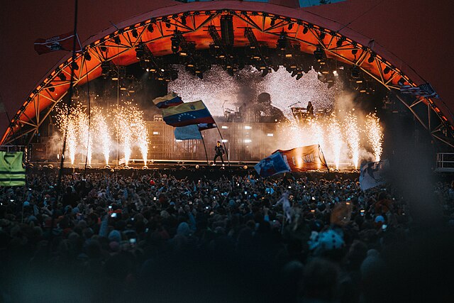 The Weeknd is one of many artists hitting the road in 2026 with his After Hours Til Dawn stadium tour. The Weeknd by Krists Luhaers is licensed under CC BY 2.0.