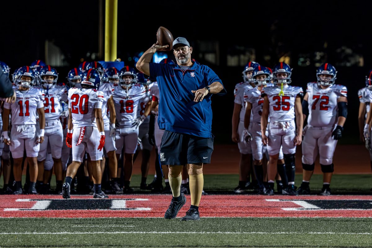 Coach Bailey leads the Mustangs in round one of CIF.
