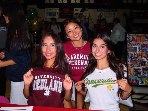 Chloe Fox, Jesse Lee, and Svea Hazlett are all committed to play collegiate soccer.