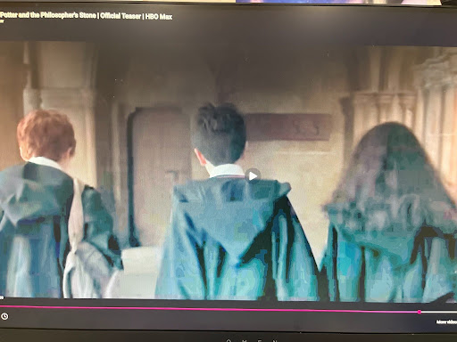 This new Harry Potter series cast child actors Dominic McLaughlin (Harry Potter) Alastair Stout (Ron Weasely) and Arabella Stanton (Hermione Granger)
