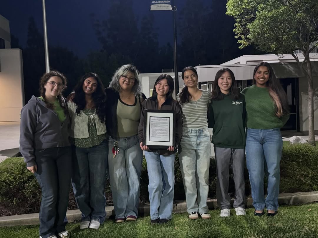 The PYLUSD Climate Coalition successfully passes Resolution 25-30 titled "Advancing Environmental Literacy and Sustainability." Photo used with permission from Avery Yang.